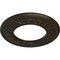 Ekena Millwork Salem Ceiling Medallion (Fits Canopies up to 7 1/8"), 13 1/4"OD x 7 1/8"ID x 7/8"P, Stone Hearth CM13SASHF - alternate 3
